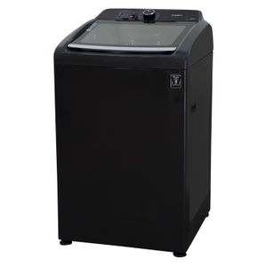 Lavadora automatica Whirlpool carga superior de 18 KG Negra